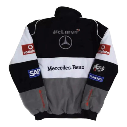 Mercedes-Benz F1 Racing Embroidered Logo Jacket