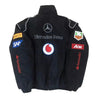 Mercedes AMG F1 Y2K Racing Bomber Style Jacket - Vintage F1 Racewear