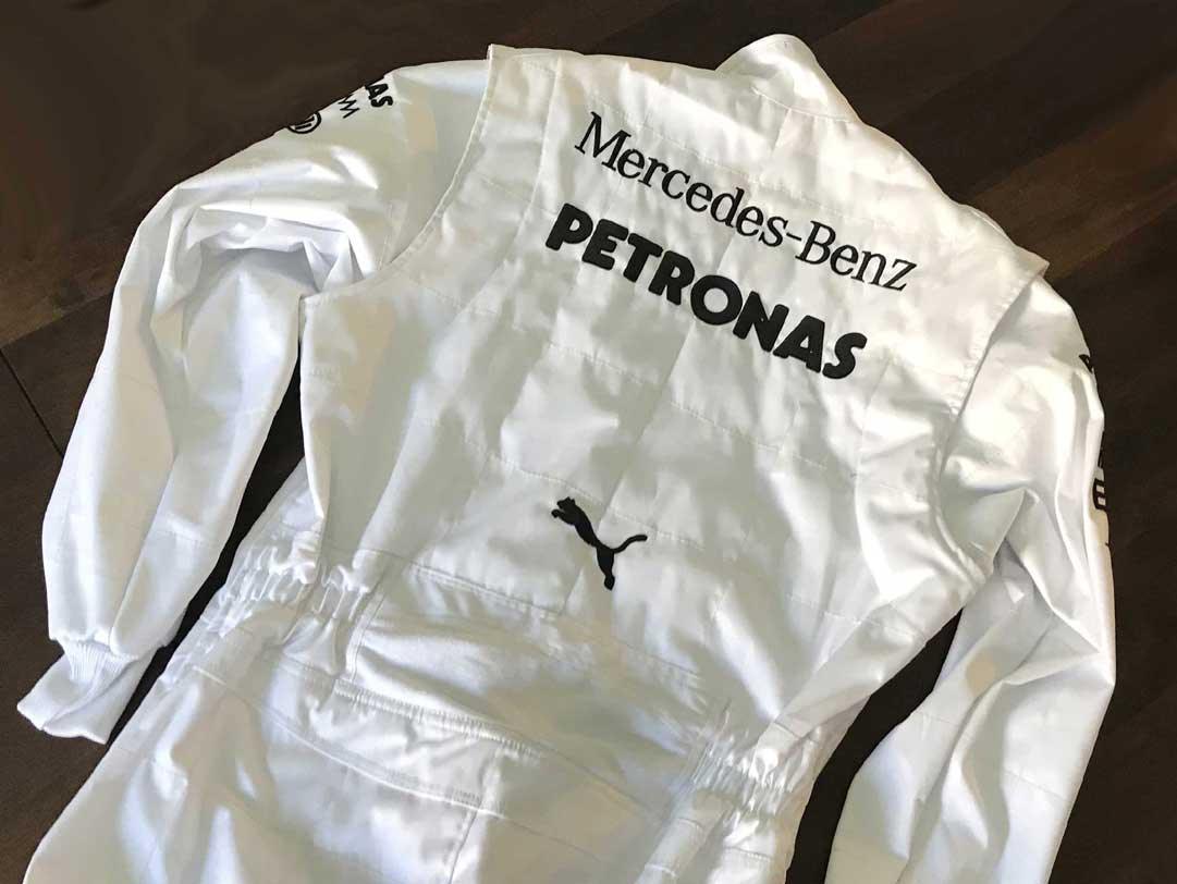 Mercedes AMG Petronas Lewis Hamilton 2017 Replica Racing Suit F1