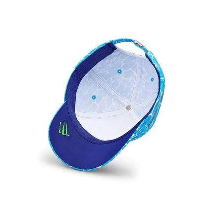 Mercedes Benz F1 Special Edition George Russell 2023 "No Diving" Miami GP Baseball Hat-Blue