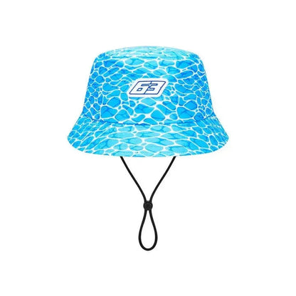 Mercedes Benz F1 Special Edition George Russell 2023 "No Diving" Miami GP Bucket Hat -Blue