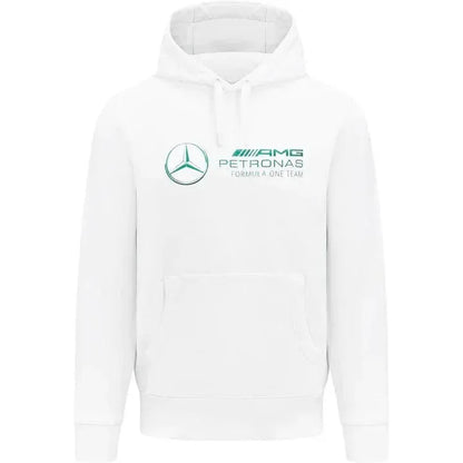 Mercedes Benz F1 Special Edition Lewis Hamilton Men's Miami GP Hoodie - White