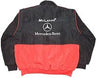 Mercedes Benz Santander Racing Jacket, Black & Red - Vintage F1 Racewear