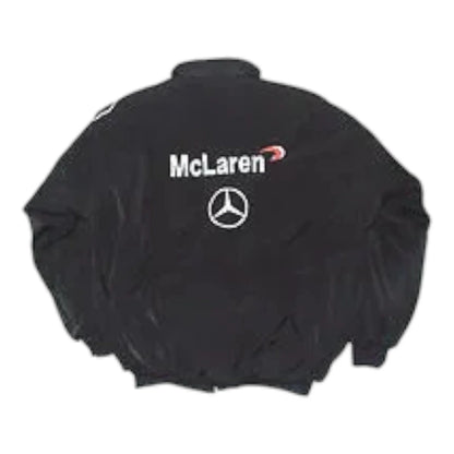 Mercedes Benz Warsteiner McLaren Racing Jacket - F1 Vintage Racewear