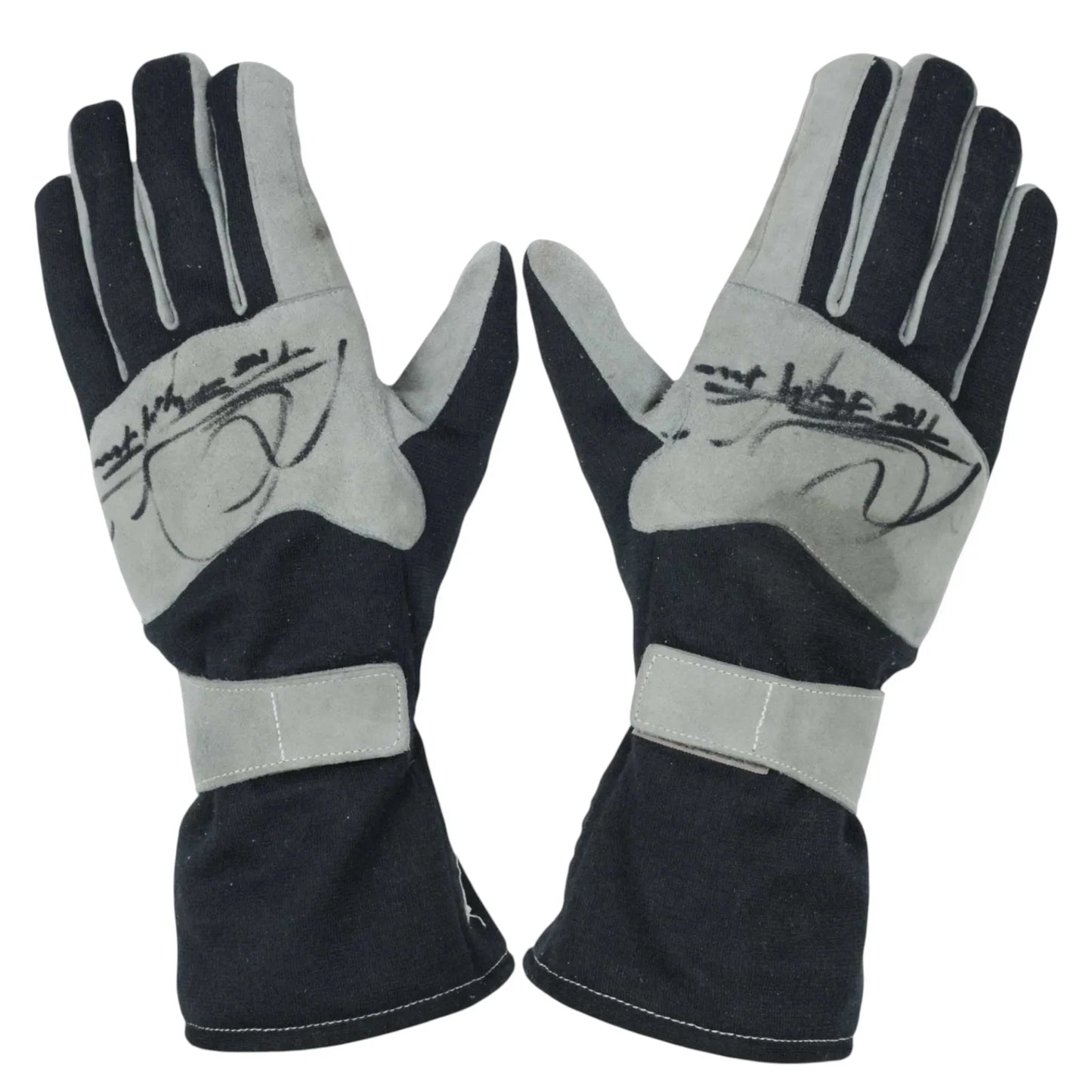 Mika Hakkinen Signed Mercedes McLaren F1 Gloves