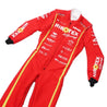 Marina Hirotex Red Unik Racing Kart Suit - F1 Vintage Racewear