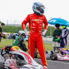 Marina Hirotex Red Unik Racing Kart Suit - F1 Vintage Racewear