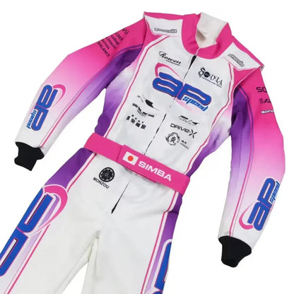 Marina Unik Kart AP Speed Sovla Racing Suit - F1 Vintage Racewear