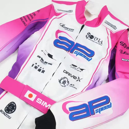 Marina Unik Kart AP Speed Sovla Racing Suit - F1 Vintage Racewear