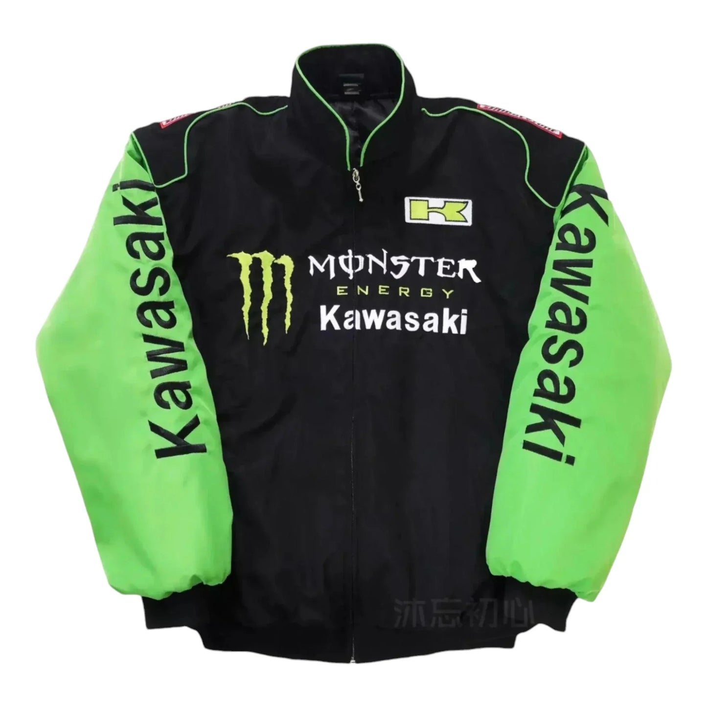 Monster Energy Kawasaki Racing Jacket - F1 Vintage Racewear
