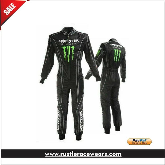 Monster Energy Race Suit | Embroidery Logo