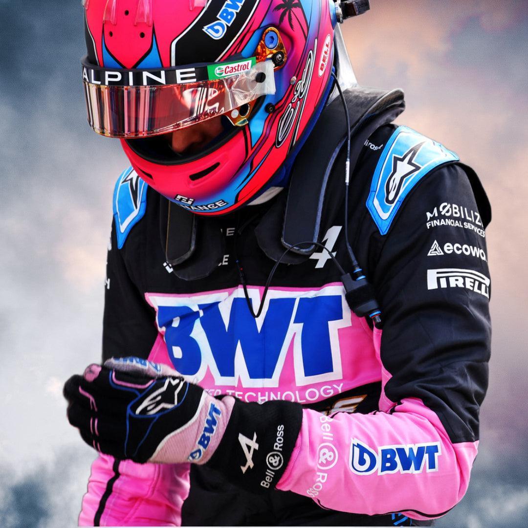 NEW ESTEBAN OCON 2023 RACE SUIT BWT ALPINE F1