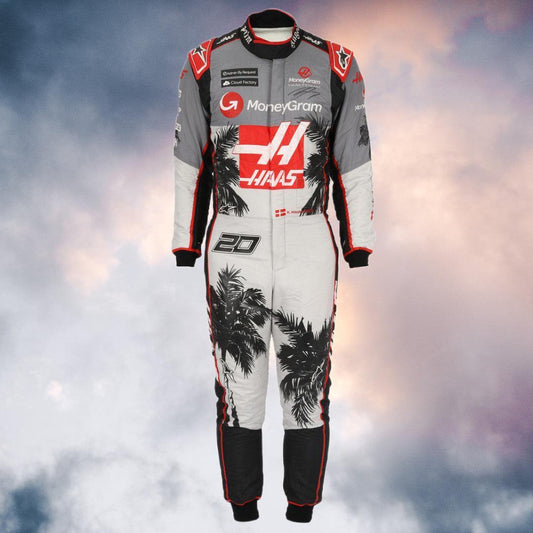 NEW KEVIN MAGNUSSEN 2023 HAAS F1 TEAM RACE WEEKEND WORN RACE SUIT
