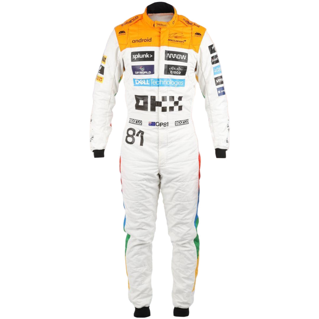 NEW MCLAREN SILVERSTONE OSCAR PIASTRI 2023 RACE SUIT