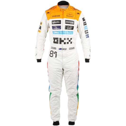 NEW MCLAREN SILVERSTONE OSCAR PIASTRI 2023 RACE SUIT