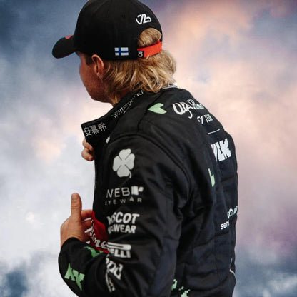 NEW VALTTERI BOTTAS 2023 ALFA ROMEO F1 TEAM KICK REPLICA RACE SUIT - BELGIAN GP