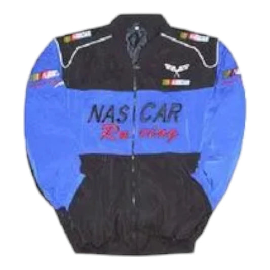 Nascar Racing Jacket Blue and Black - F1 Vintage Racewear