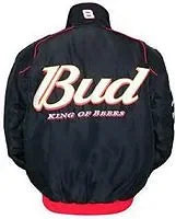 Nascar Dale Earnhardt Jr Racing Jacket Black with Red