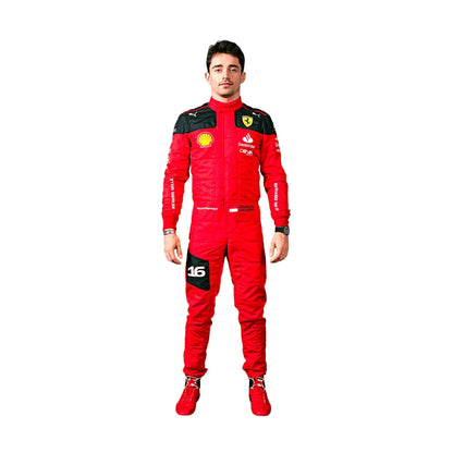New Charles Leclerc 2023 Race Suit Ferrari F1