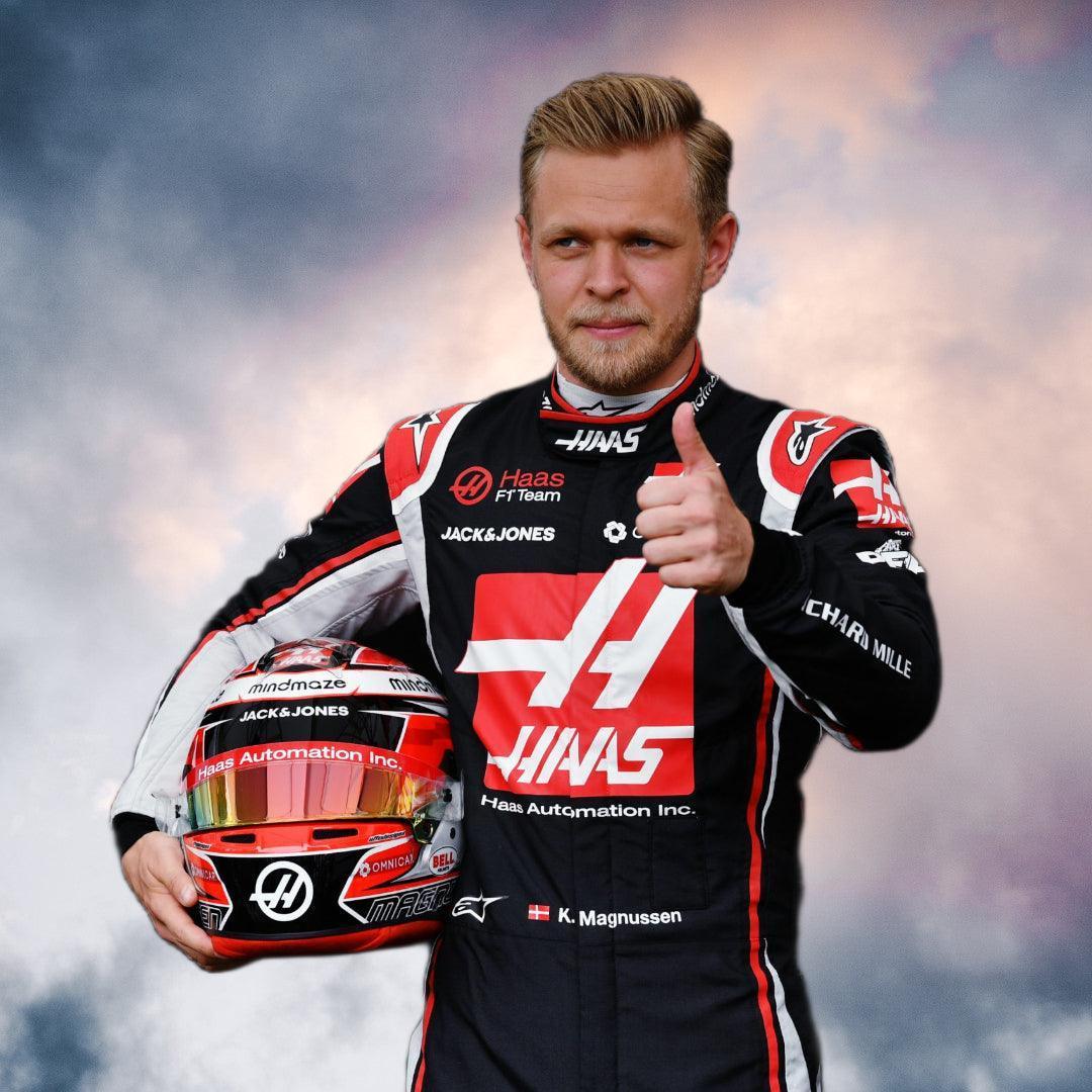 New Kevin Magnussen F1 Haas Race Suit 2020
