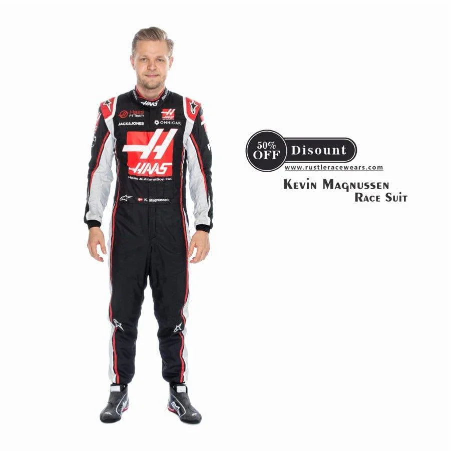 New Kevin Magnussen F1 Haas Race Suit 2020