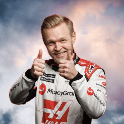 New Kevin Magnussen Race Suit F1 Haas Team 2023
