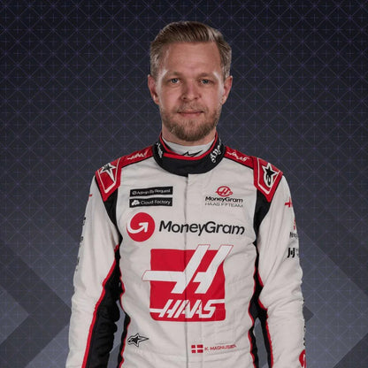 New Kevin Magnussen Race Suit F1 Haas Team 2023