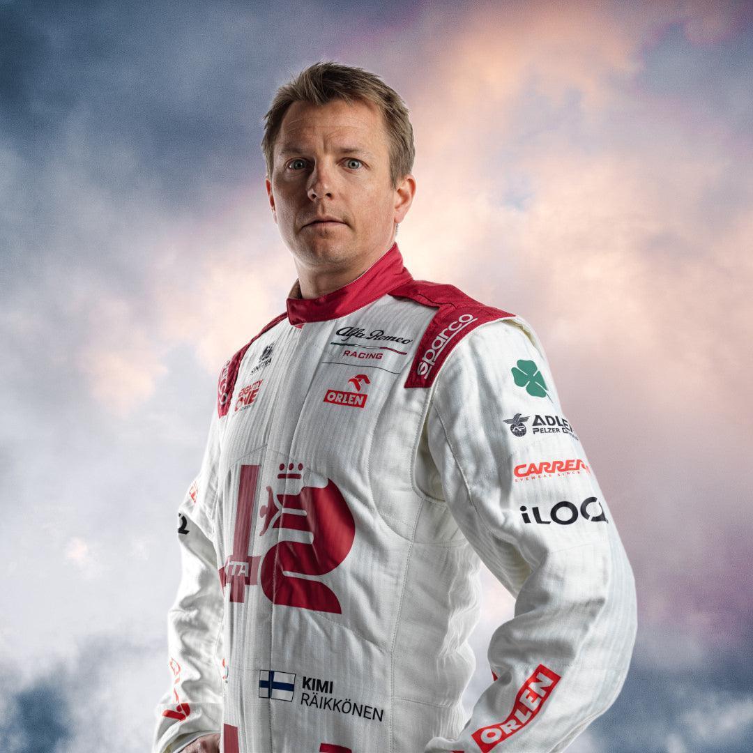 New Kimi Raikkonen 2021 Alfa Romeo F1 Race Suit