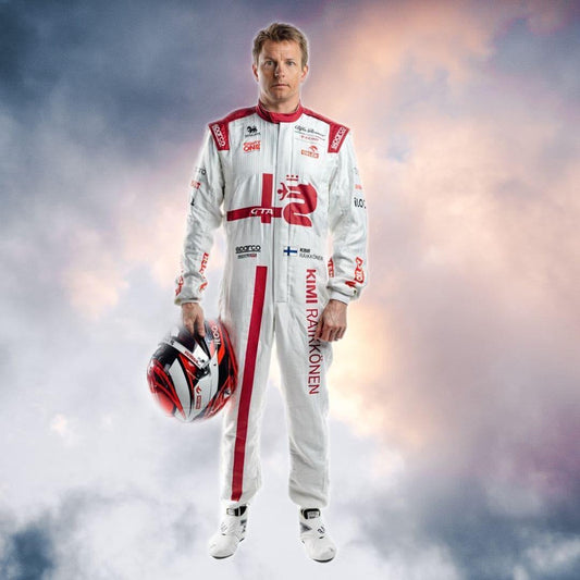 New Kimi Raikkonen 2021 Alfa Romeo F1 Race Suit