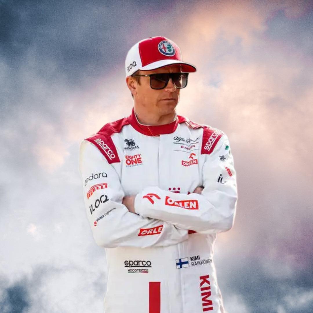 New Kimi Raikkonen 2021 Alfa Romeo F1 Race Suit