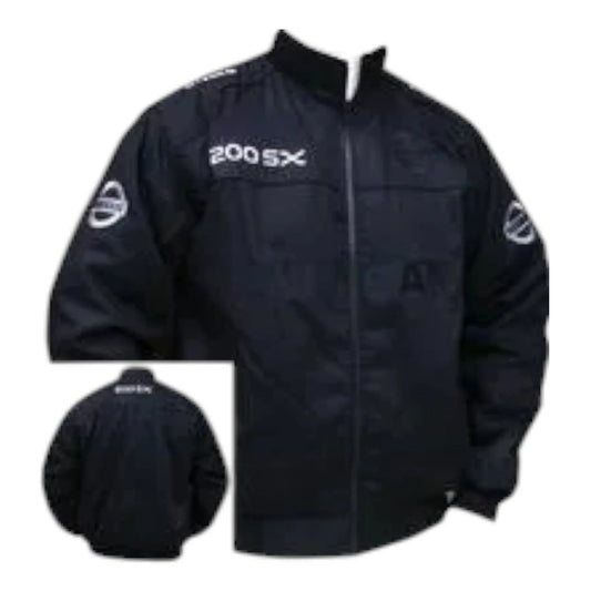 Nissan 200SX GTR Jacket Black - F1 Vintage Racewear