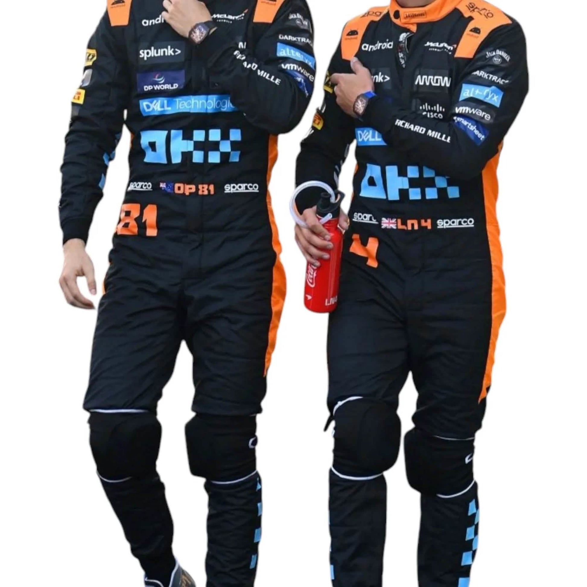 Oscar Piastri Mclaren 2023 New Race Suit in Singapore GP