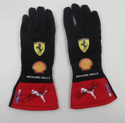 2023 Charles Leclerc Scuderia Ferrari F1 Race Gloves - F1 Vintage Racewear