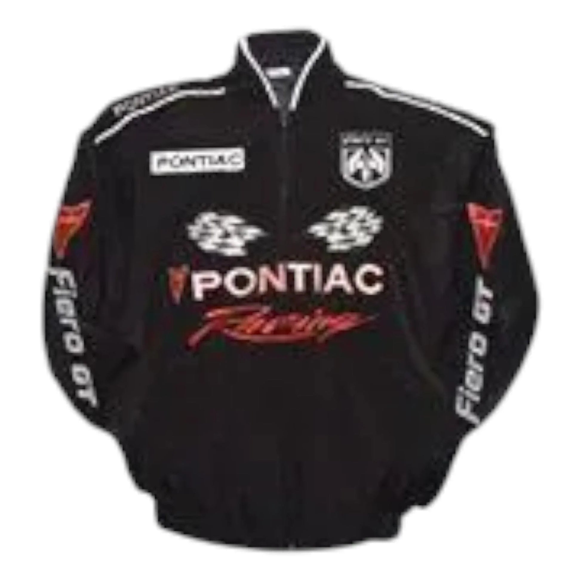 Pontiac Fiero GT Racing Jacket Black - F1 Vintage Racewear