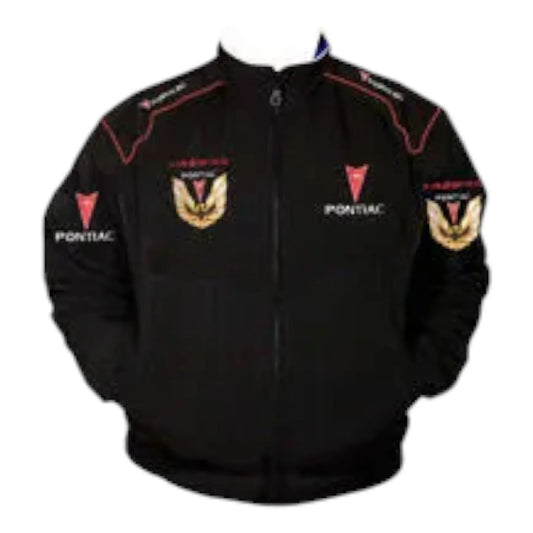 Pontiac Firebird Racing Jacket Black - F1 Vintage Racewear