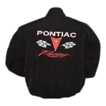Pontiac Racing Jacket Black - F1 Vintage Racewear