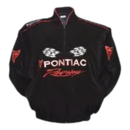 Pontiac Racing Jacket Black - F1 Vintage Racewear