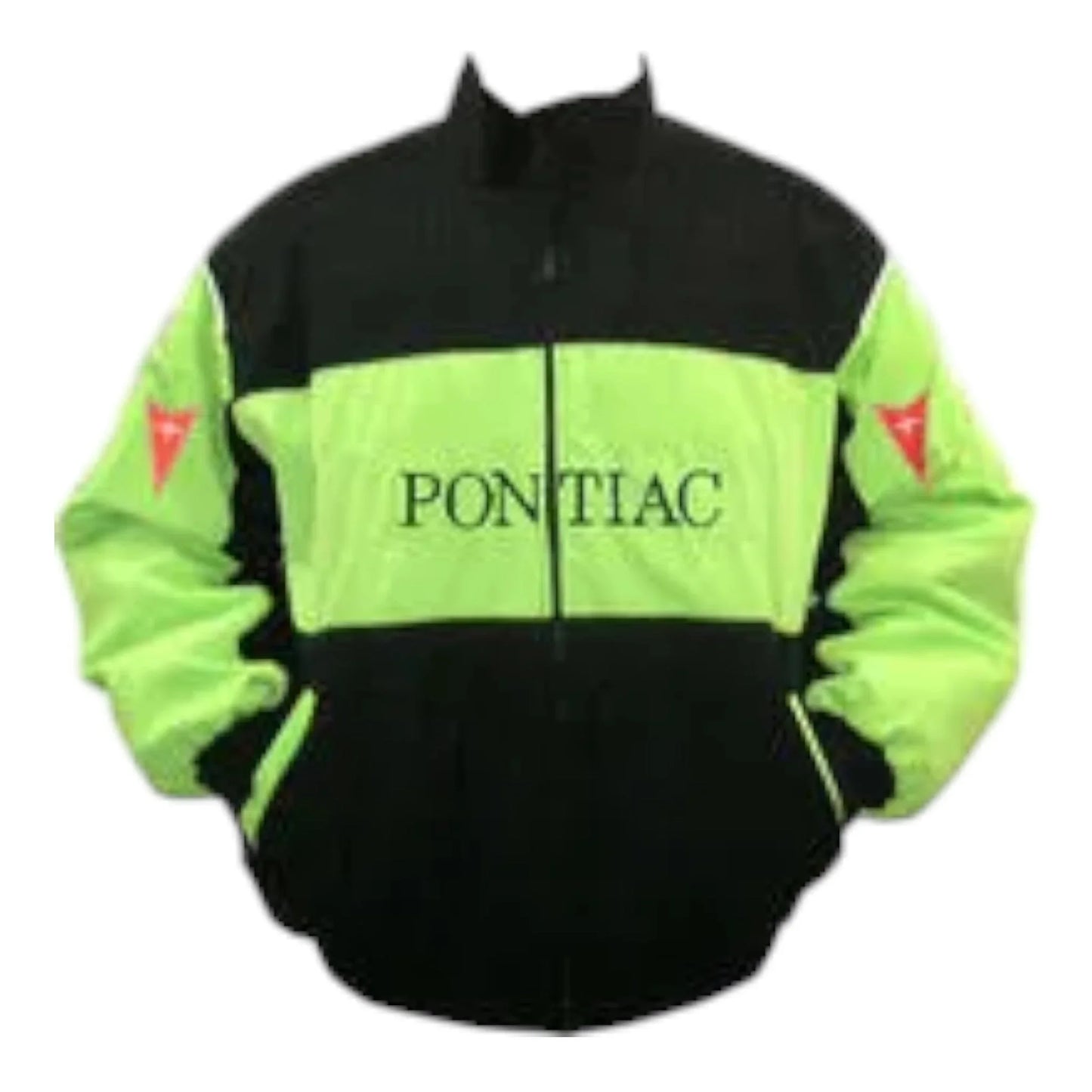 Pontiac Racing Jacket Green and Black - F1 Vintage Racewear