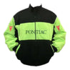 Pontiac Racing Jacket Green and Black - Vintage F1 Racewear