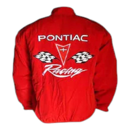 Pontiac Racing Jacket Red - F1 Vintage Racewear