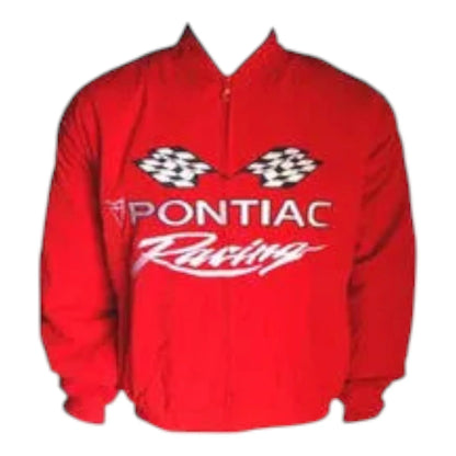Pontiac Racing Jacket Red - F1 Vintage Racewear