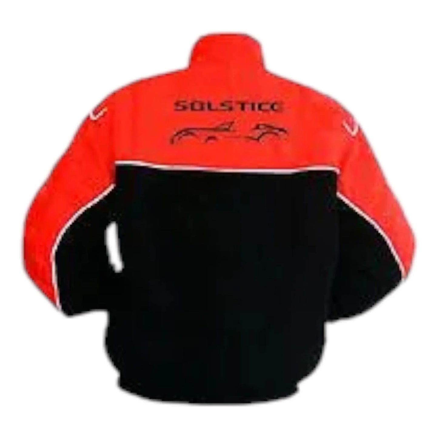Pontiac Solstice Racing Jacket Black and Red - F1 Vintage Racewear