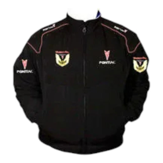 Pontiac Trans Am Racing Jacket Black - F1 Vintage Racewear