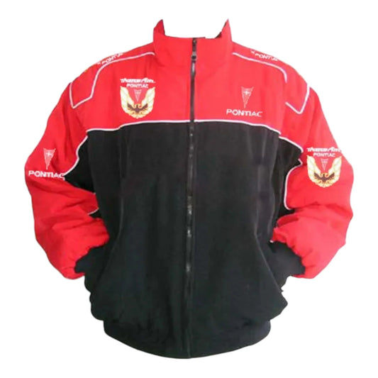 Pontiac Trans Am Racing Jacket Red and Black - F1 Vintage Racewear
