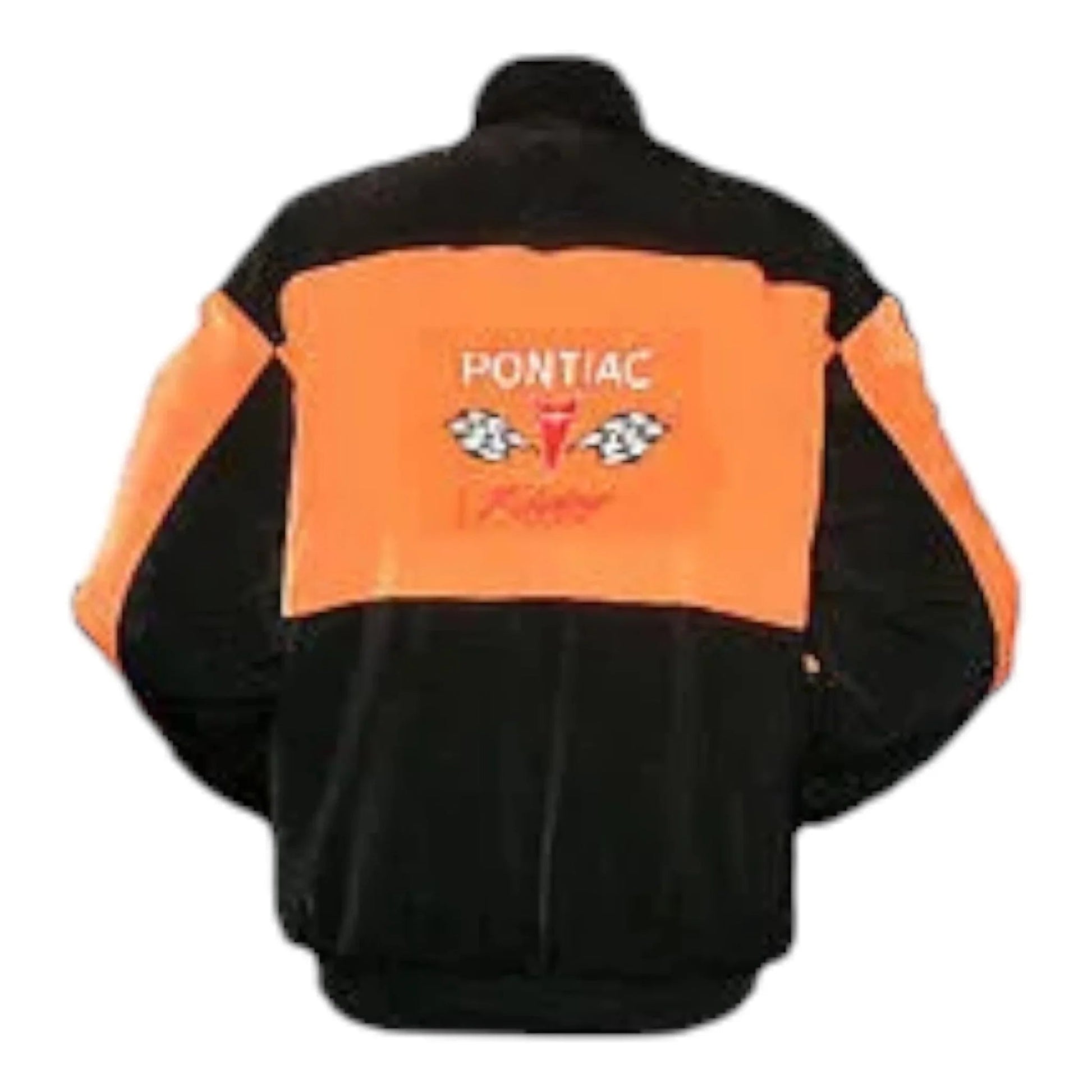 Pontiac Racing Jacket Orange and Black