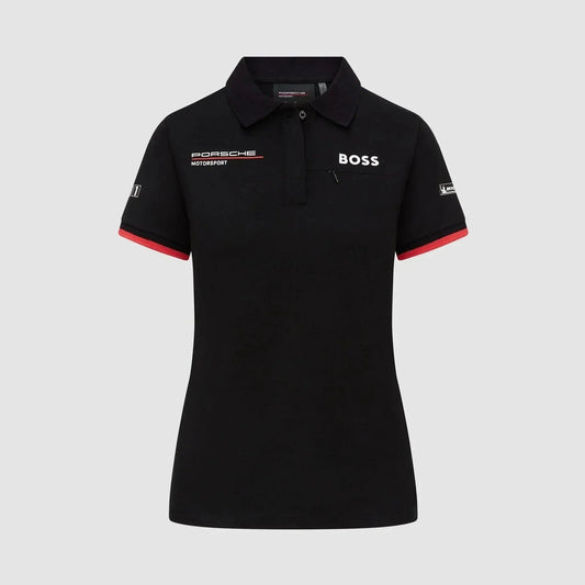 Porsche Motorsport Women's Team Polo Black