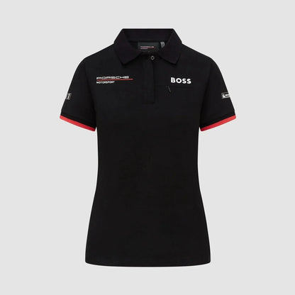 Porsche Motorsport Women's Team Polo Black