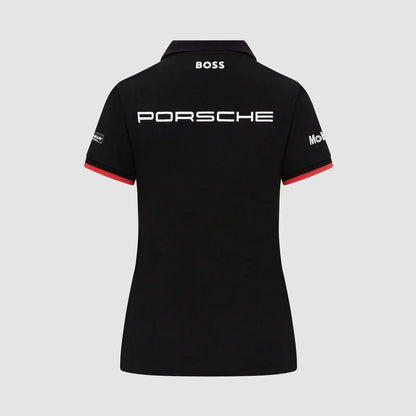 Porsche Motorsport Women's Team Polo Black