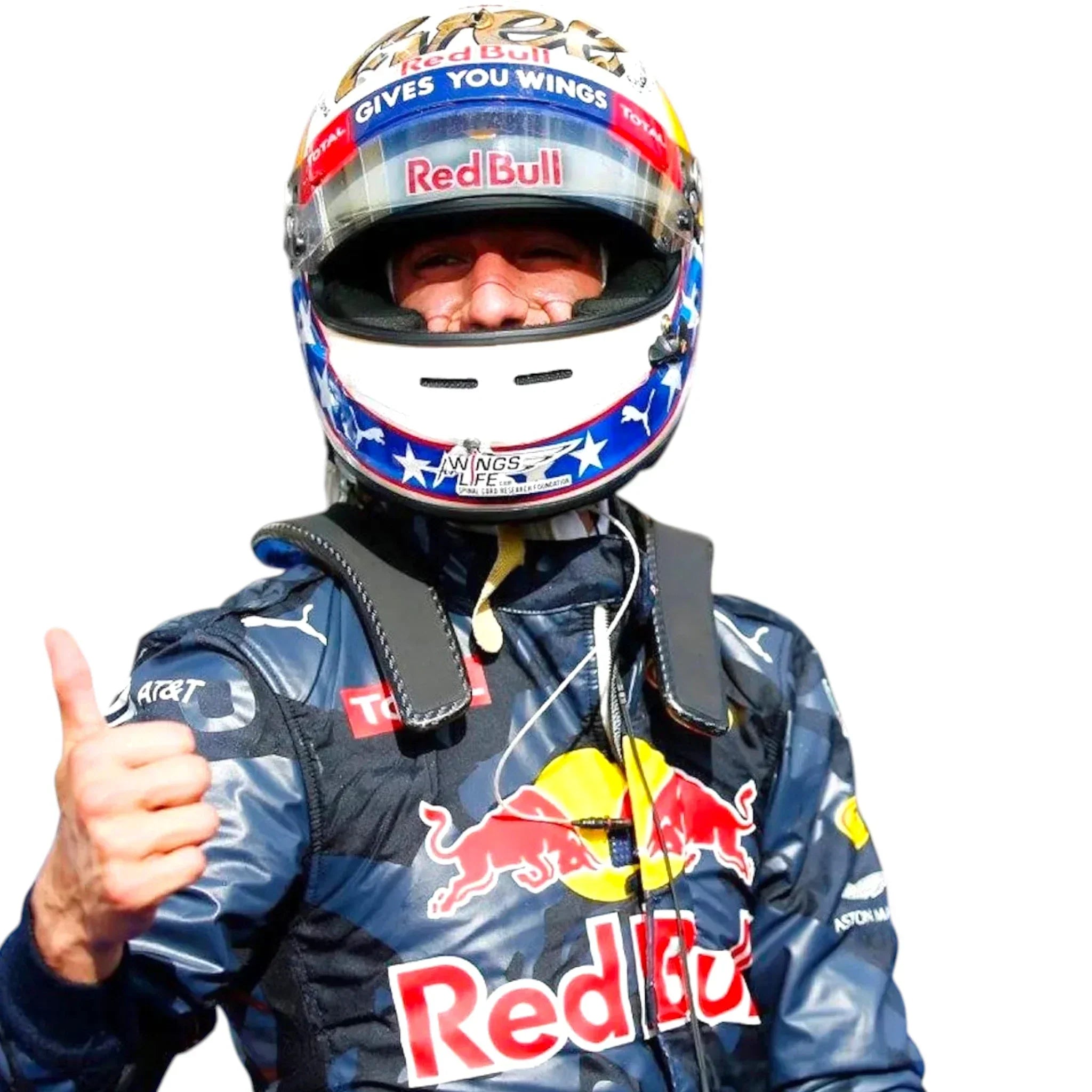 2016 Daniel Ricciardo Red Bull F1 Race Suit - F1 Vintage Racewear