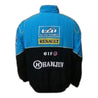 Renault Telefonica F1 Racing Jacket Blue and Black - Vintage F1 Racewear